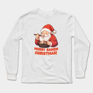 Merry Ramen Christmas - Ramen Lover Long Sleeve T-Shirt